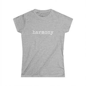 Rise by Ariah - Women's Softstyle Tee: "Harmony"